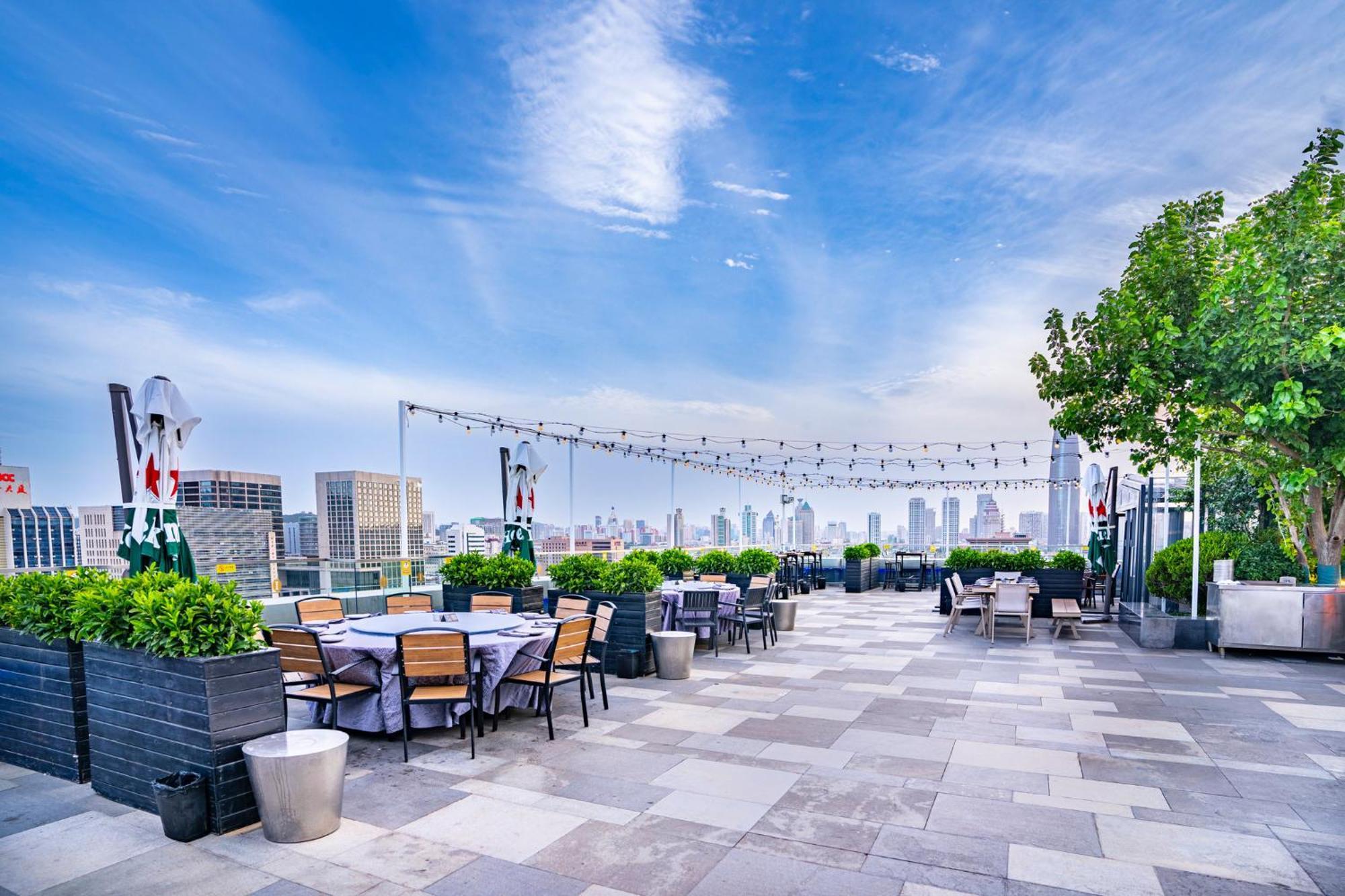 Intercontinental Jinan City Center By Ihg Eksteriør billede