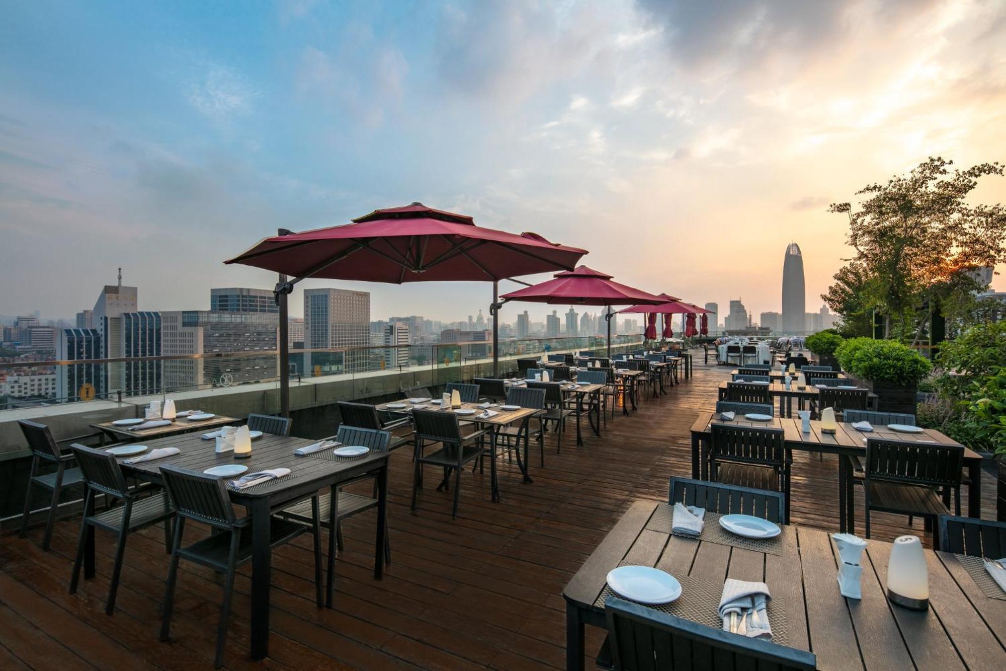 Intercontinental Jinan City Center By Ihg Eksteriør billede
