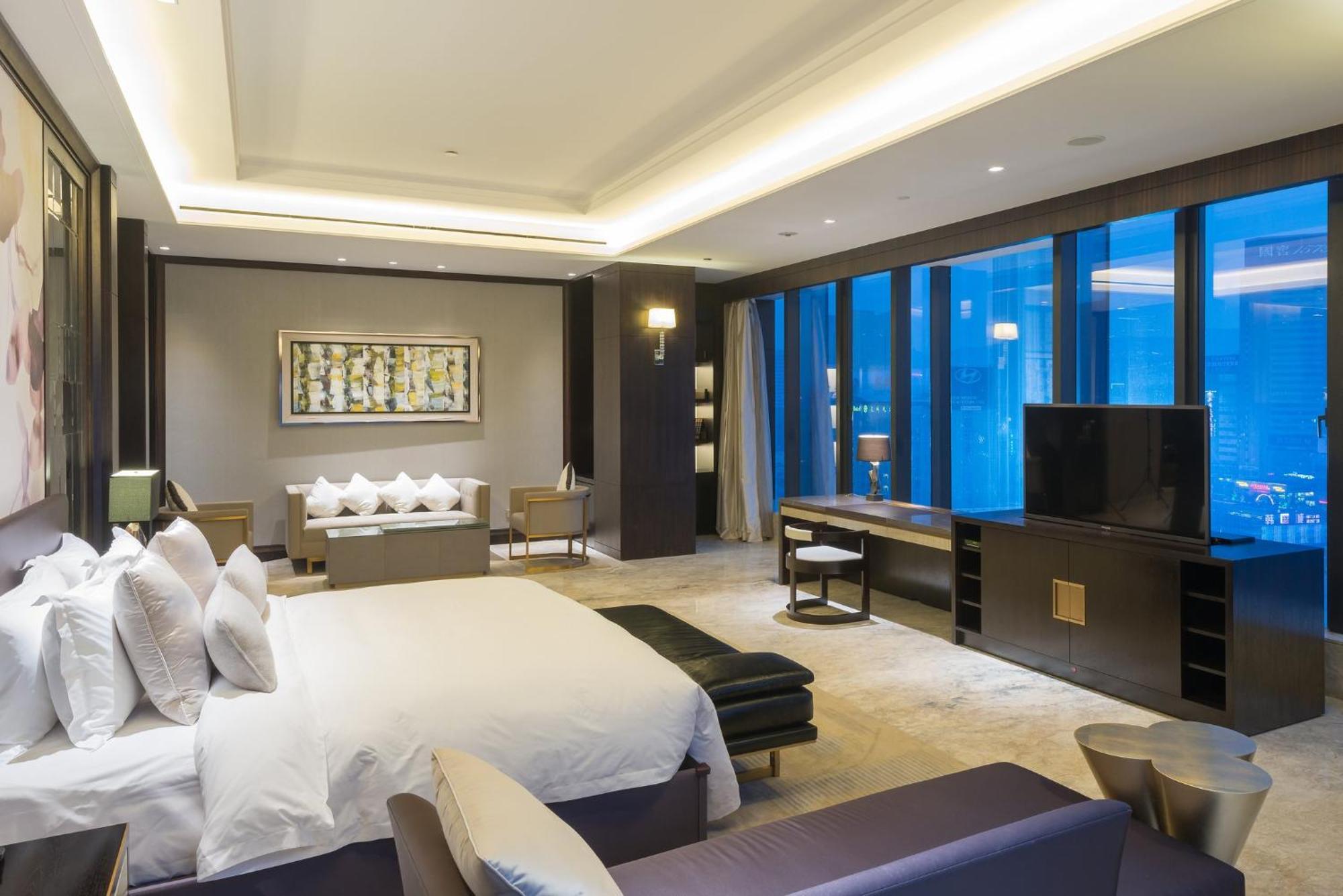 Intercontinental Jinan City Center By Ihg Eksteriør billede