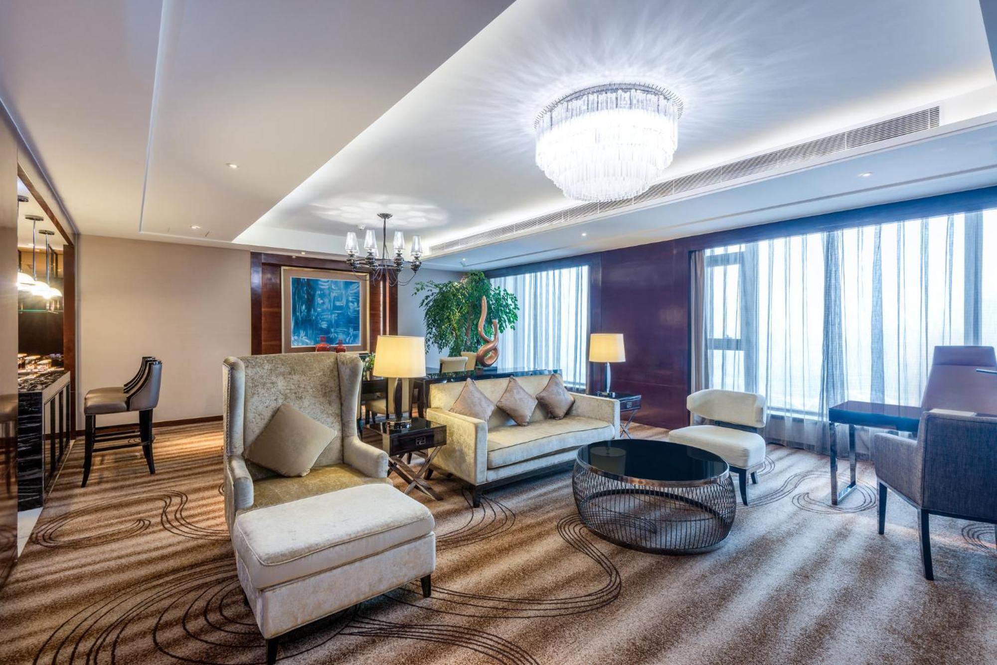 Intercontinental Jinan City Center By Ihg Eksteriør billede